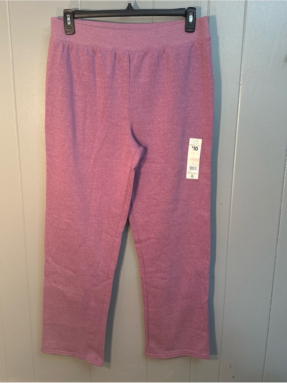Women’s small Bobbie Brooks heather purple Pull-On lounging joggers sweatpants